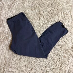 Women’s Size 28L Navy Tailored Sportsman Knee Patch Horseback Riding Breeches